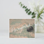Wanderlust Postkarte (Stehend Vorderseite)