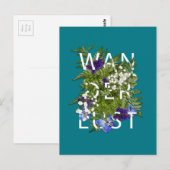 Wanderlust Postkarte (Vorne/Hinten)