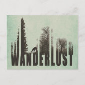 Wanderlust Postkarte (Vorderseite)