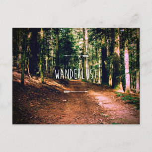 Wanderlust Postkarte
