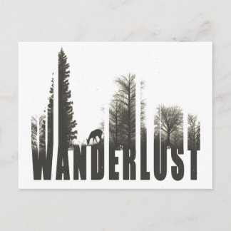 Wanderlust Postkarte