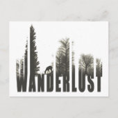 Wanderlust Postkarte (Vorderseite)