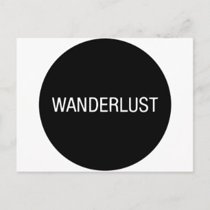 WANDERLUST POSTKARTE