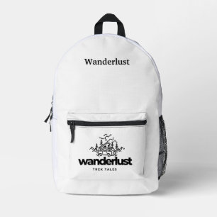 Wanderlust-Rucksäcke Bedruckter Rucksack