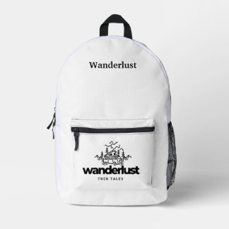 Wanderlust-Rucksäcke Bedruckter Rucksack
