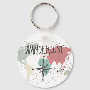 Wanderlust Schlüsselanhänger