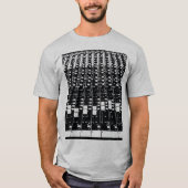 Wanderlust Sound Mix Board EDM Hipster Festival T-Shirt (Vorderseite)