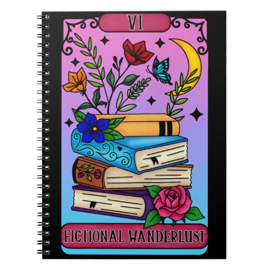 Wanderlust-Tarot Notizblock (Vorderseite)