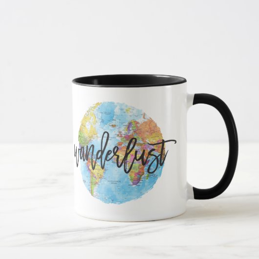 Wanderlust-Tasse Tasse (Rechts)