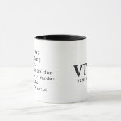 Wanderlust-Tasse Tasse (Zentrum)