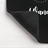 Wanderlust - Travel - Motivational Graphic Tee  Mousepad (Ecke)