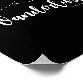 Wanderlust - Travel - Motivational Graphic Tee  Poster (Ecke)