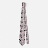 Wanderlust Travel Pattern Neck Tie Krawatte (Vorderseite)