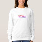 Wanderlust Women's Crewneck Sweatshirt (Vorderseite)