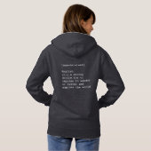 Wanderlust Women's Hoodie (Schwarz voll)