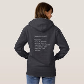 Wanderlust Women's Hoodie (Schwarz voll)