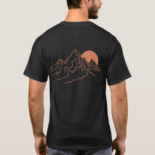 Wanderlustberg T-Shirt (Rückseite)