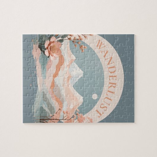 Wanderlustenlandschaft Puzzle (Horizontal)