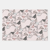 Wanderlustenmuster Geschenkpapier Set (Vorderseite 2)