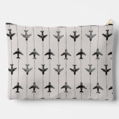 Wanderlustenmuster Zubehörtasche (Rückseite)