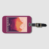 Wanderlustreise Gepäckanhänger (Vorderseite (Horizontal))