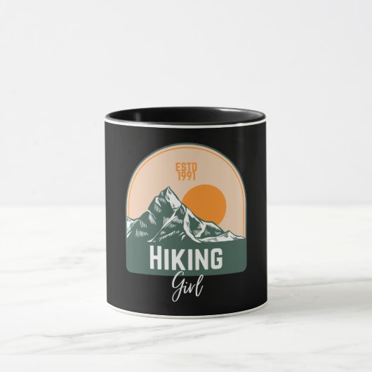 Wandermädchen Tasse (Zentrum)