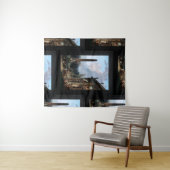 Wanderminstrels von Hubert Robert Wandteppich (Beispiel (Horizontal))