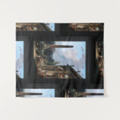 Wanderminstrels von Hubert Robert Wandteppich (Vorderseite (Horizontal))