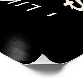 Wandermutterwanderung lustiges Outdoor-Retro Vinta Poster (Ecke)