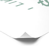 Wandermutterwanderweg zitiert ästhetische poster (Ecke)