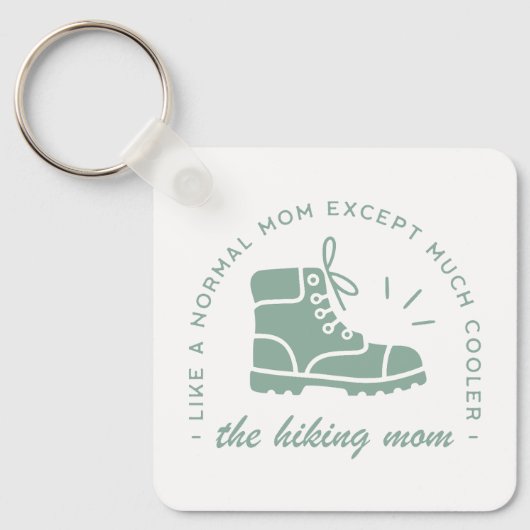 Wandermutterwanderweg zitiert ästhetische schlüsselanhänger (Vorderseite)