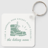 Wandermutterwanderweg zitiert ästhetische schlüsselanhänger (Rückseite)