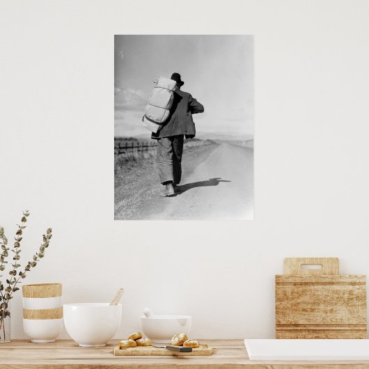 Wandern - 1935 poster (Küche)