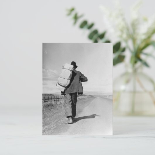 Wandern - 1935 postkarte (Stehend Vorderseite)