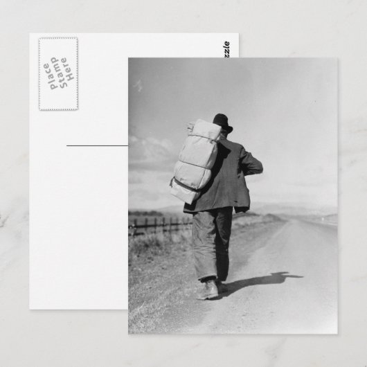 Wandern - 1935 postkarte (Vorne/Hinten)