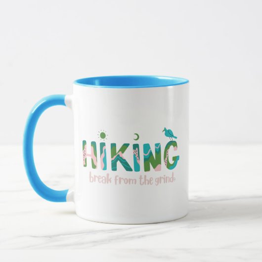 Wandern 2 Kaffeetasse (Links)