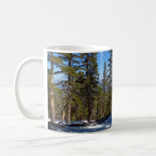Wandern ab Mitchell Peak in Sequoia Kaffeetasse (Links)