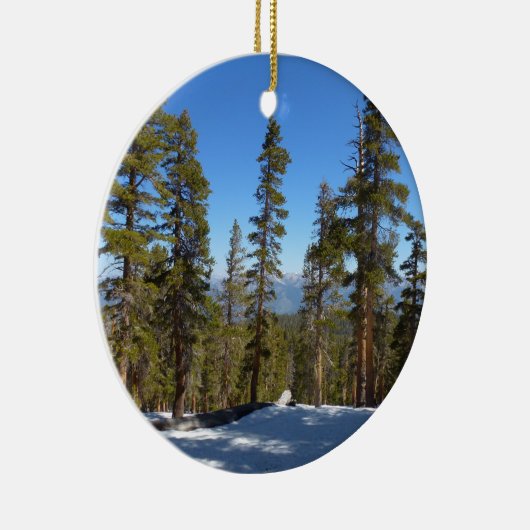 Wandern ab Mitchell Peak in Sequoia Keramik Ornament (Rechts)