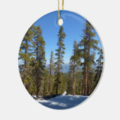 Wandern ab Mitchell Peak in Sequoia Keramik Ornament (Links)