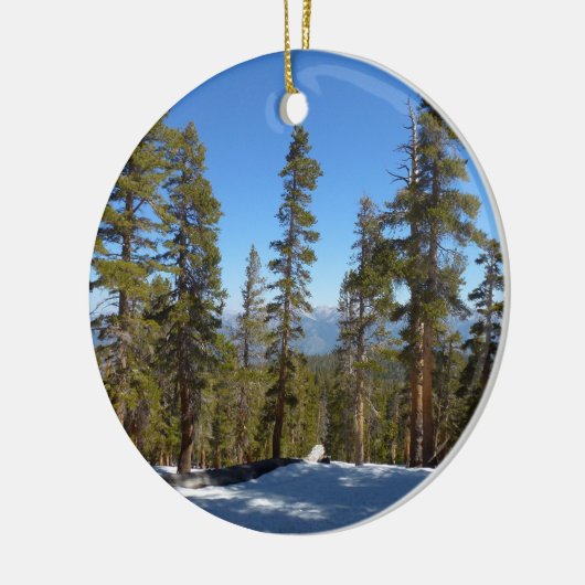 Wandern ab Mitchell Peak in Sequoia Keramik Ornament (Links)