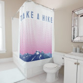 Wandern / Abenteuer im Freien Duschvorhang (Beispiel)