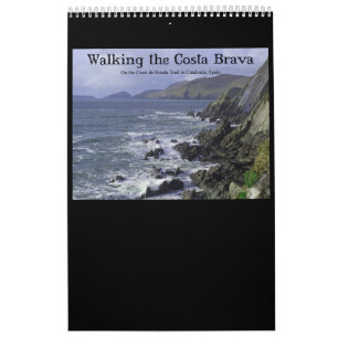 Wandern an der Costa Brava von Katalonien Spanien Kalender