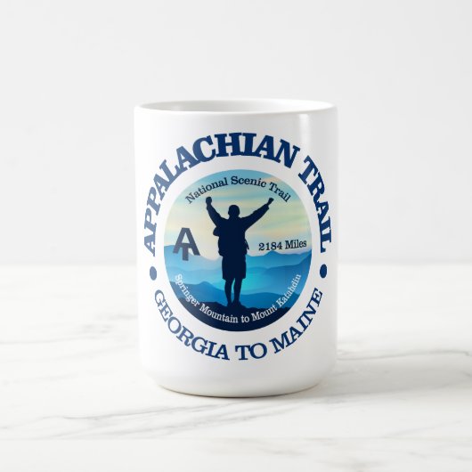 Wandern (Appalachischer Pfad) 2 Kaffeetasse (Mittel)