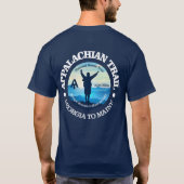 Wandern (Appalachischer Pfad) 2 T-Shirt (Rückseite)