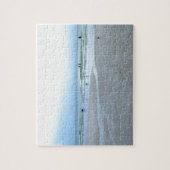 Wandern auf den Siesta Keys entlang der Gezeiten Puzzle (Vertikal)