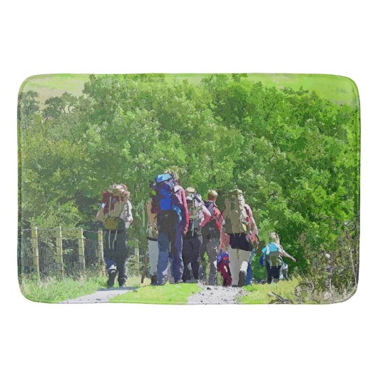 WANDERN BADEMATTE (Vorderseite)