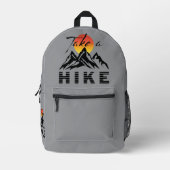Wandern Bedruckter Rucksack (Vorderseite)