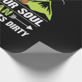 Wandern Behalte Ihr Soul sauber Geschenkpapier (Ecke)