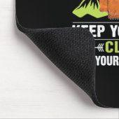 Wandern Behalte Ihr Soul sauber Mousepad (Ecke)