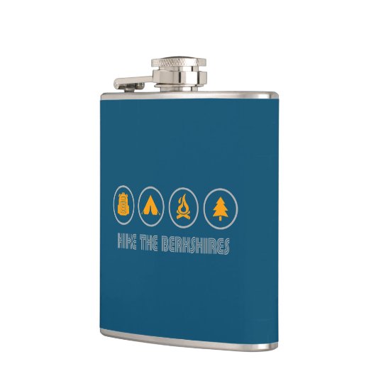 Wandern Berkshires Massachusetts Flachmann (Links)